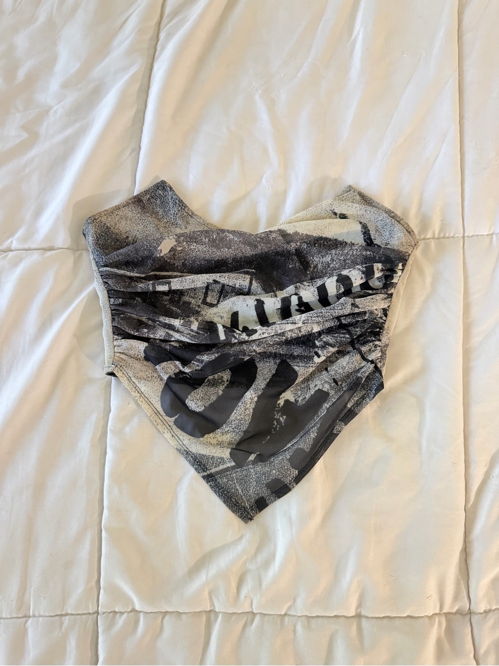 cropped corset top